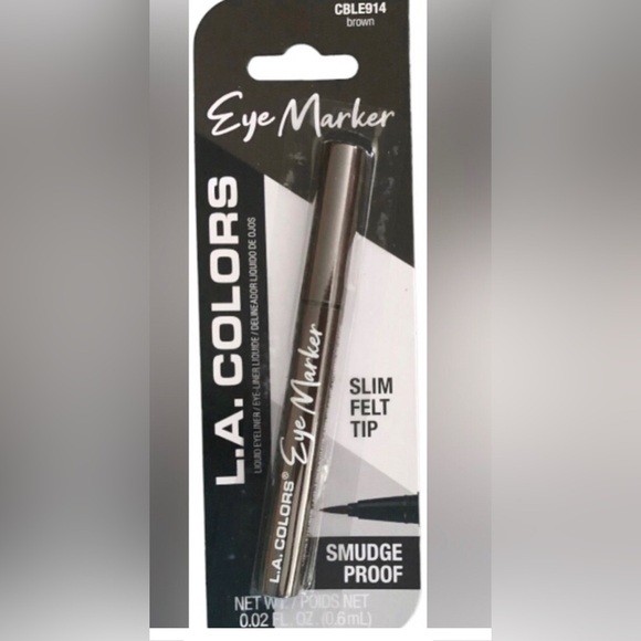 2pack Brown smudge proof eye marker slim felt tip eyeliner new - Picture 2 of 2